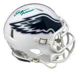 Quinyon Mitchell Signed Eagles Salute To Service Mini Speed Helmet JSA - Sports Integrity