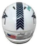 Quinyon Mitchell Signed Eagles Salute To Service Mini Speed Helmet JSA - Sports Integrity