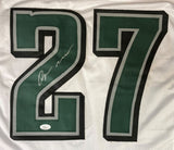 Quinyon Mitchell Philadelphia Signed White Football Jersey JSA - Sports Integrity