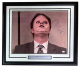 Rainn Wilson Signed Framed 16x20 The Office Dwight Schrute CPR Dummy Photo JSA - Sports Integrity