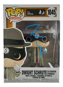 Rainn Wilson Signed The Office Dwight Schrute Funko Pop #1045 JSA ITP