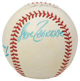 Ralph Kiner Tim McCarver Signed Official National League Baseball BAS LOA 146 - Sports Integrity