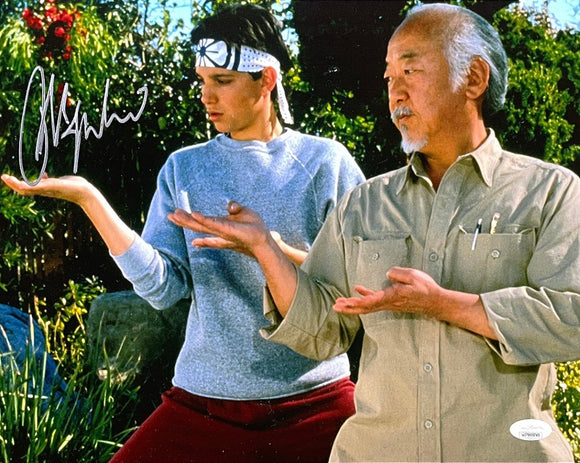 Ralph Macchio Signed 11x14 The Karate Kid Mr. Miyagi Photo JSA ITP - Sports Integrity