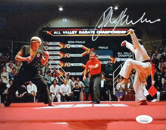 Ralph Macchio Signed 8x10 Karate Kid Photo JSA - Sports Integrity