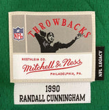 Randall Cunningham Signed Philadelphia Eagles M&N Green NFL Legacy Jersey BAS - Sports Integrity