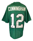 Randall Cunningham Philadelphia Signed Kelly Green Football Jersey BAS - Sports Integrity