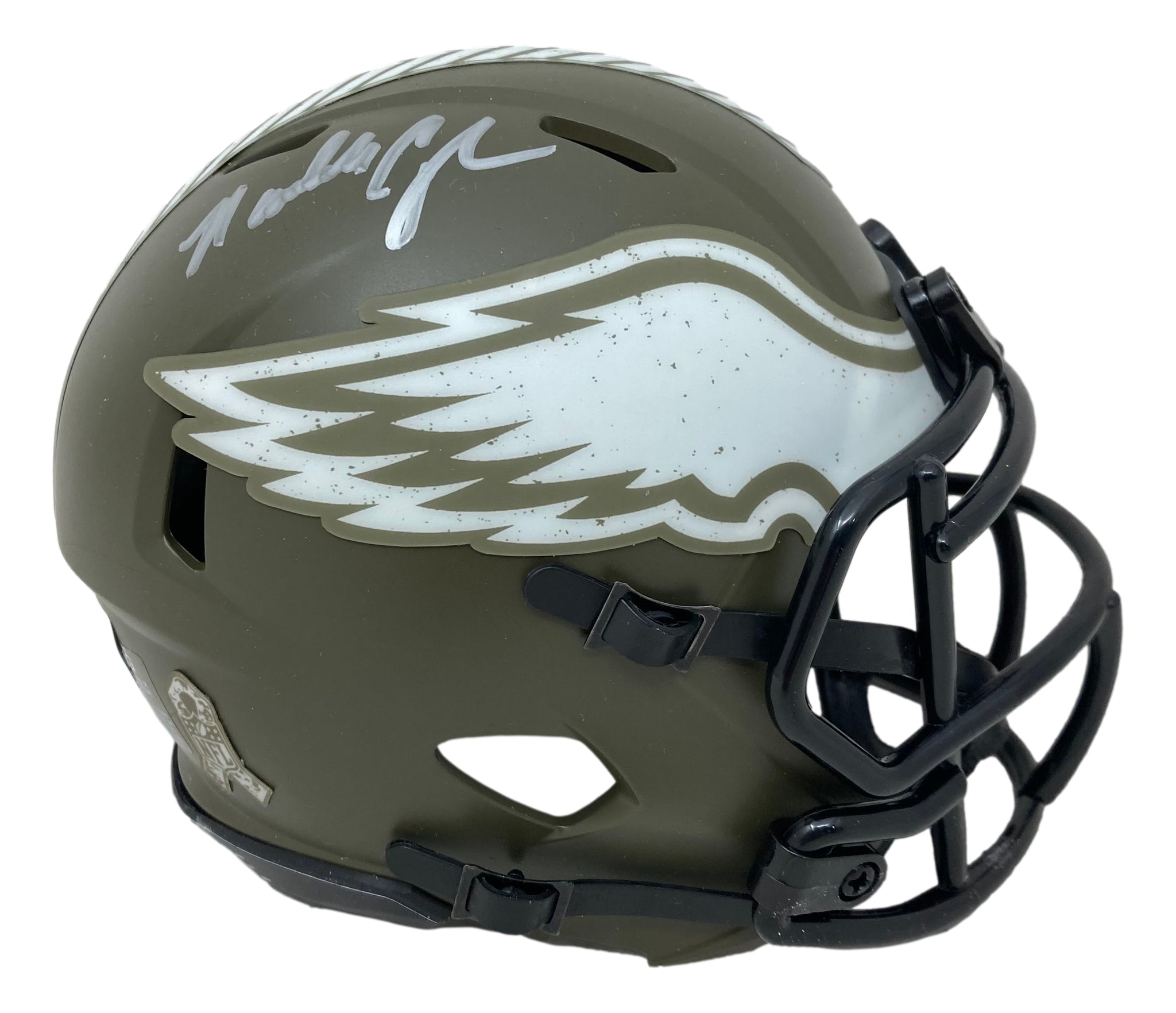 Randall Cunningham Autographed Philadelphia Eagles Mini-Helmet