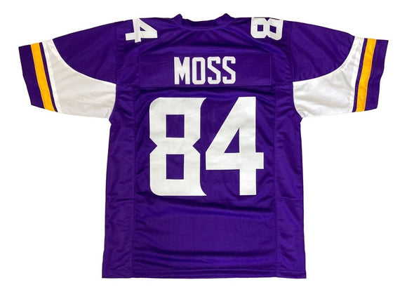 Randy Moss Minnesota Purple Football Jersey - Sports Integrity