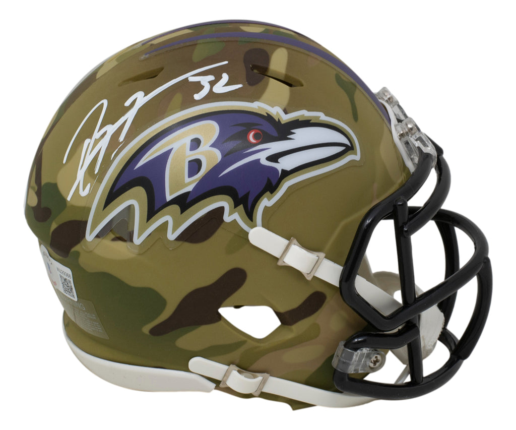 Ray lewis best sale signed mini helmet