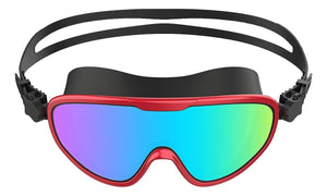 Anti - Fog Red Swimming Goggles - Sports Integrity