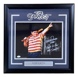 Patrick Renna Signed Framed 11x14 The Sandlot Photo You're Killin Me Smalls JSA - Sports Integrity