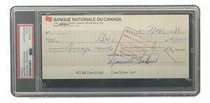 Maurice Richard Signed Montreal Canadiens Bank Check PSA/DNA 84463473 - Sports Integrity