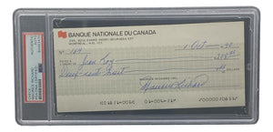 Maurice Richard Signed Montreal Canadiens Bank Check #164 PSA/DNA - Sports Integrity