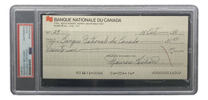 Maurice Richard Signed Montreal Canadiens Bank Check #29 PSA/DNA - Sports Integrity