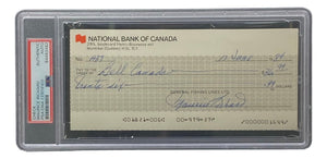 Maurice Richard Signed Montreal Canadiens Bank Check #437 PSA/DNA - Sports Integrity