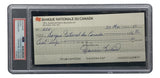 Maurice Richard Signed Montreal Canadiens Bank Check #634 PSA/DNA - Sports Integrity