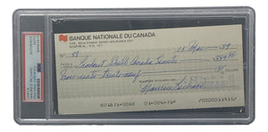 Maurice Richard Signed Montreal Canadiens Bank Check #89 PSA/DNA - Sports Integrity