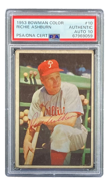 1953 Bowman Color Richie Ashburn