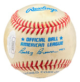 Rick Ferrell Red Sox Signed Official American League Baseball JSA AJ05492 - Sports Integrity