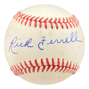 Rick Ferrell Red Sox Signed Official American League Baseball JSA AJ05722 - Sports Integrity