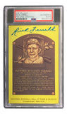 Rick Ferrell Signed 4x6 Boston Red Sox HOF Plaque Card PSA/DNA 85025733 - Sports Integrity