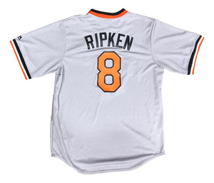 Cal Ripken Baltimore Orioles Majestic Cooperstown Cool Base Jersey