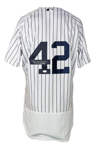 Mariano Rivera Signed Yankees Majestic Auth FlexBase Jersey 5x W.S. Champs JSA - Sports Integrity