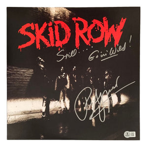 Rob Affuso Signed Skid Row Vinyl Album Still Goin Wild Inscribed BAS - Sports Integrity