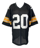 Rocky Bleier Pittsburgh Signed Black Football Jersey 4X SB Champs BAS ITP - Sports Integrity