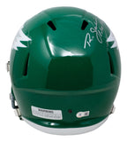 Ron Jaworski Signed Eagles Full Size Speed Replica Throwback Helmet Insc BAS - Sports Integrity