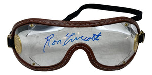 Ron Turcotte Signed Replica Horse Racing Goggles JSA - Sports Integrity