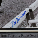 Ron Turcotte Signed Framed 8x10 1973 Belmont Stakes Photo JSA - Sports Integrity