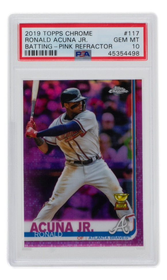 2019 Topps Chrome All Star Game Ronald Acuna Jr. Rookie Cup 