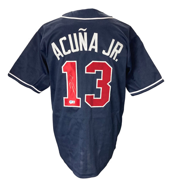 Ronald Acuna Jr. Signed Atlanta Braves Blue Nike Baseball Jersey JSA ITP -  Autographed MLB Jerseys at 's Sports Collectibles Store