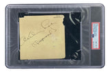 President Ronald Reagan Signed Slabbed Cut Signature PSA 85161635 NM - MT 8 - Sports Integrity