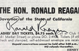 Ronald Reagan Signed June 9th 1969 The Commonwealth Magazine PSA LOA - Sports Integrity