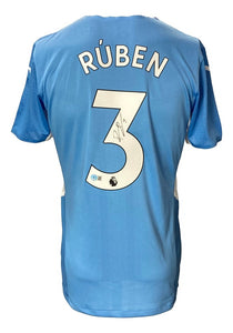 Ruben Dias Signed Manchester City FC Puma Soccer Jersey BAS - Sports Integrity