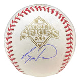 Ryan Howard Philadelphia Phillies Signed 2008 World Series Baseball BAS 2W313916 - Sports Integrity