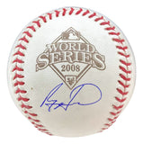 Ryan Howard Philadelphia Phillies Signed 2008 World Series Baseball BAS 2W313920 - Sports Integrity