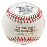 Ryan Howard Philadelphia Phillies Signed 2008 World Series Baseball BAS 2W313920 - Sports Integrity