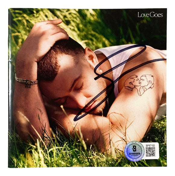 Sam Smith Signed Love Goes CD Booklet BAS - Sports Integrity