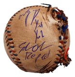 The Sandlot Cast (7) Signed Baseball w/ Facsimile Babe Ruth Autograph JSA ITP Sports Integrity