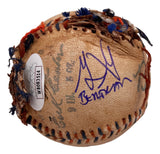 The Sandlot Cast (7) Signed Baseball w/ Facsimile Babe Ruth Autograph JSA ITP Sports Integrity