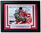 Scott Dixon Signed Framed 8x10 IndyCar Series Photo BAS