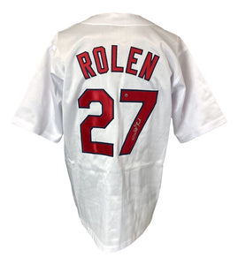 Scott Rolen St. Louis Signed White Baseball Jersey MLB Hologram