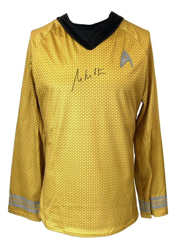 William Shatner Signed Star Trek Captain Kirk Costume Shirt JSA - Sports Integrity