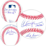 Sheen Bernsen Berenger Major League Signed Official MLB Baseball BAS - Sports Integrity