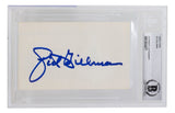 Sid Gillman Signed Slabbed San Diego Chargers Index Card BAS - Sports Integrity