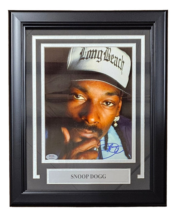 Snoop Dogg Signed Framed 8x10 Photo PSA AN18969 - Sports Integrity