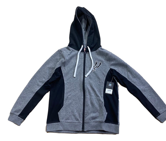 San Antonio Spurs Kids Zip - up Hoodie - Sports Integrity